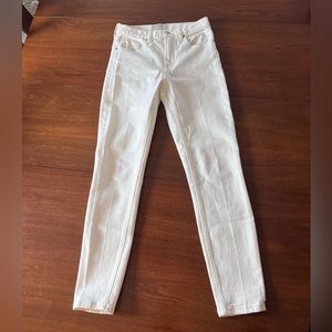 NWOT Everlane High Rise Jeans - Bone, size 26